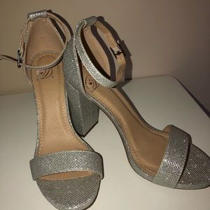 Silver heels